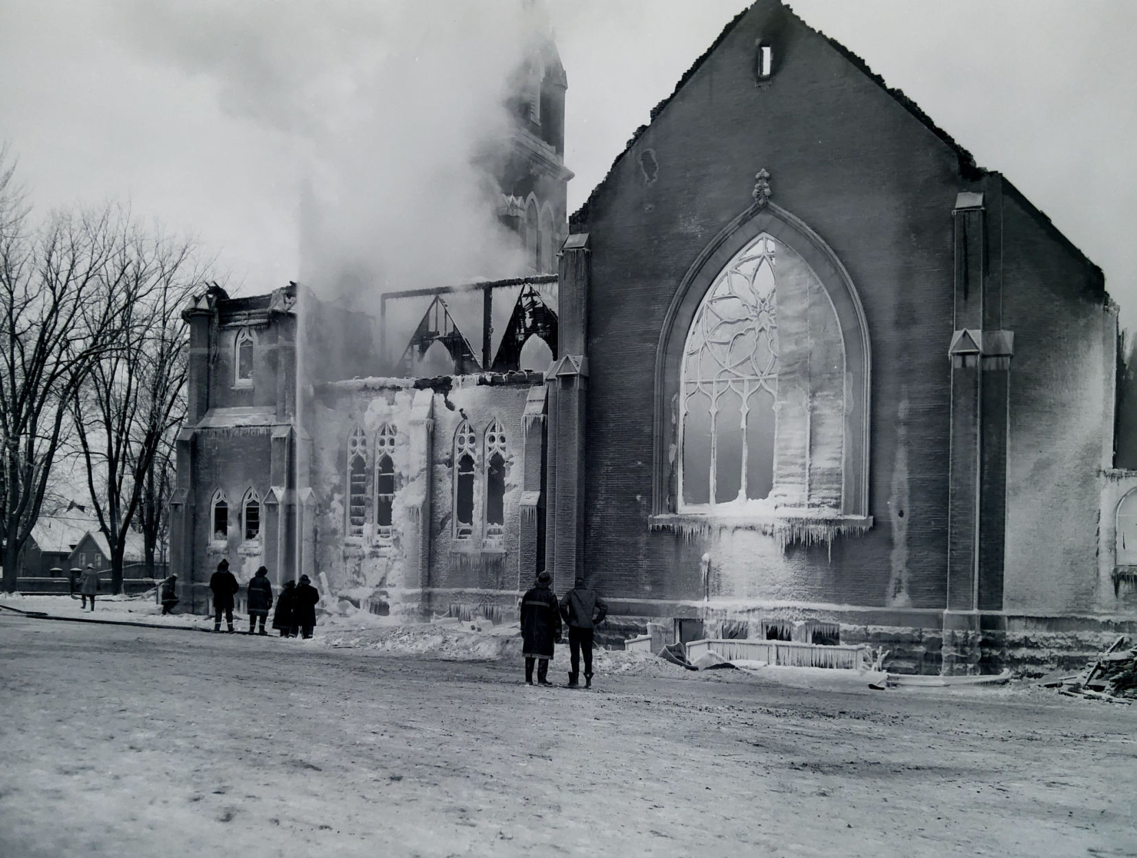 ‘It’s finished’: Sacred Heart went up in flames 50 years ago